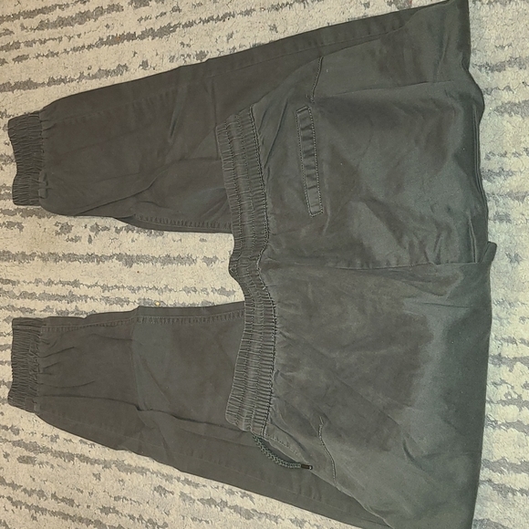 Seven sisters green cargo type joggers - Picture 2 of 8